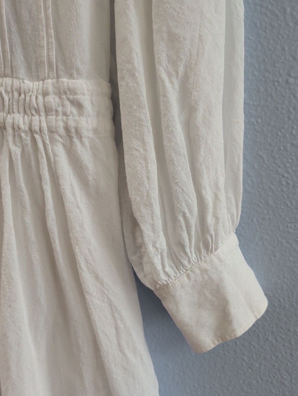 Massimo Dutti Linen Blend Peasant Dress 6637 - Picture 3 of 14